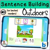 BOOM Cards | Speech-Language Therapy | Sentence Building |