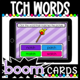 BOOM Cards TCH Words Picture Match