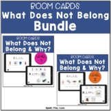 What Doesn't Belong & Why BOOM Cards | Levels 1 & 2 | Spee