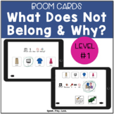 What Does Not Belong & Why BOOM Cards  - Answering Why Que