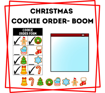 Preview of BOOM Christmas cookie orders