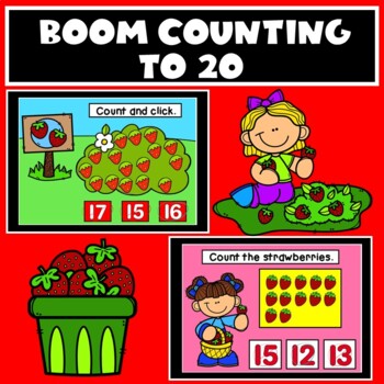 Preview of BOOM Cards | Counting and Subitizing to 20