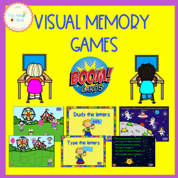 Preview of BOOM Deck - Visual Memory Activities - Occupational Therapy