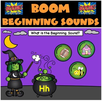 Preview of BOOM Halloween Beginning Sounds