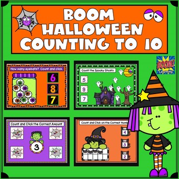 Preview of BOOM Halloween Count to 10