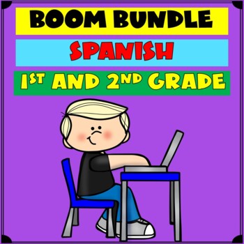 Preview of BOOM Spanish Growing Bundle for 1st and 2nd grade