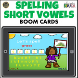 BOOM Spelling Short Vowels Pre-K, Kinder, Distance Learnin