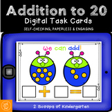 BOOM cards Addition to 20 Distance Learning