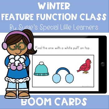 Preview of WINTER FEATURE FUNCTION CLASS FOR  PRESCHOOL SPECIAL ED AND SPEECH