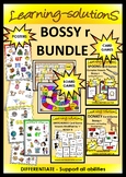 BOSSY r  Activity Bundle - 5 A4 Posters + 15 Games - er/ir