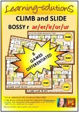 BOSSY r   - CLIMB and SLIDE Board Game - 8 Boards ar/ear/e
