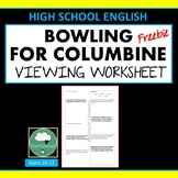 BOWLING FOR COLUMBINE Michael Moore VIEWING WORKSHEET Free