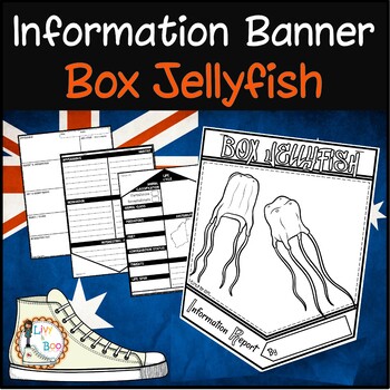 Preview of BOX JELLYFISH Information Report Banner - Australian Animals