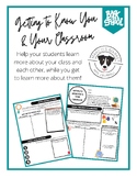 BOY - Getting to Know You & Your Classroom Stations Activi