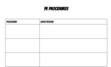 BOY Procedures Planning Template