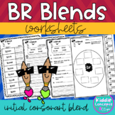 BR Blends Worksheets - Initial Consonant Blends