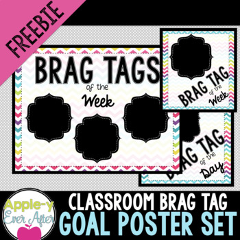 BRAG TAGS - Goals Poster