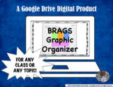 BRAGS Graphic Organizer for ANY TOPIC! on Google Drive! 1:1