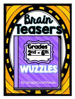 Preview of BRAIN TEASERS: WORD PUZZLES - Rebus Puzzles, Word Plexers
