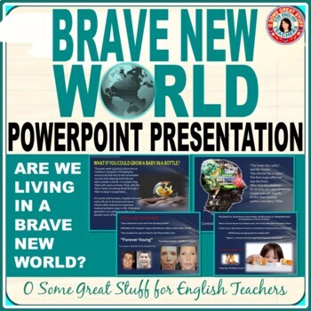 Preview of Brave New World Introduction PowerPoint Presentation Compare to Our World