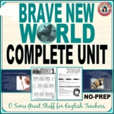 Brave New World Complete Unit - Lessons, Guides, Assessmen