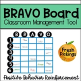 BRAVO Board-Classroom Management Tool-Positive Behavior Re