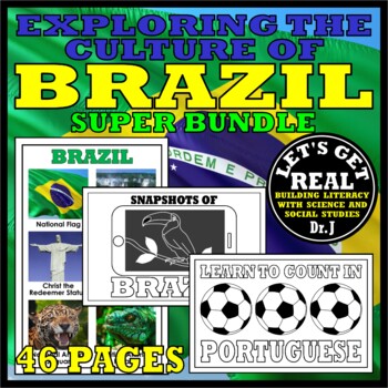 Preview of BRAZIL: Exploring the Culture of Brazil and the Amazon Rainforest SUPER-Bundle