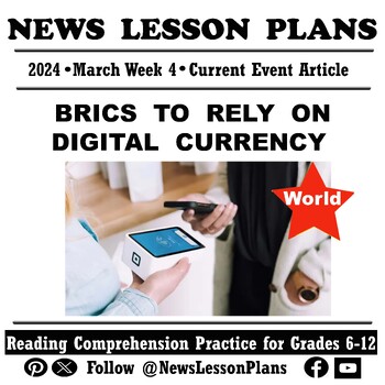 Preview of BRICS to Rely on Digital Currency _Current Events Reading Comprehension_2024
