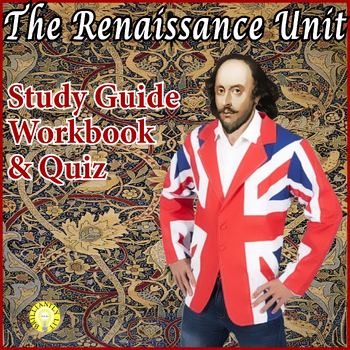 Preview of RENAISSANCE BRITISH LITERATURE POETRY UNIT - Study guide, Workbook and Quiz