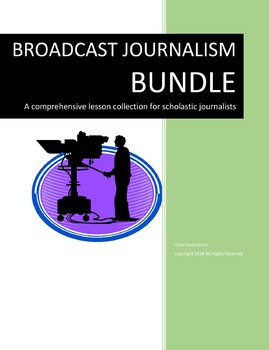 Preview of BROADCAST JOURNALISM BUNDLE