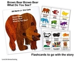 BROWN BEAR BROWN BEAR WHAT DO YOU SEE? FLASHCARDS
