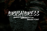 BRUSHBRESS brush font