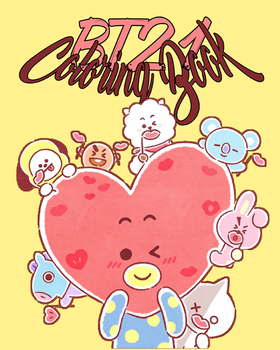 64 Bt21 Coloring Pages Pdf  Best Free