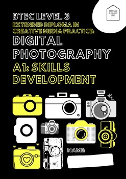 Preview of BTEC Level 3-Extended Diploma in Creative Media Practice: Digital Photography-A1