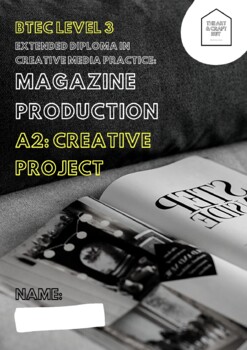 Preview of BTEC Level 3 Extended Diploma in Creative Media Practice - Magazine production