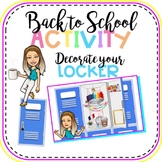 BTS Activity: Decorate your Locker!