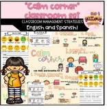 "Calm Corner" posters + sheets for classroom management in