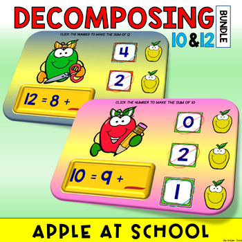 Preview of BTS Decomposing Boom Cards Bundle - Apple At School