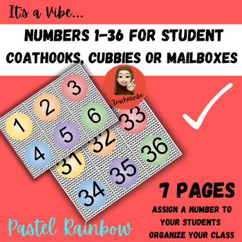 Printable Number Chart 1-40 - Class Playground