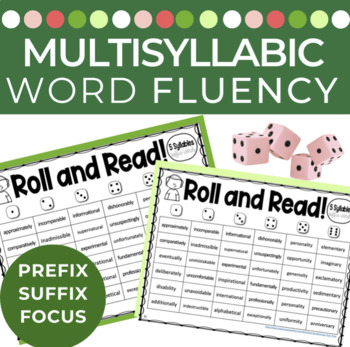 Preview of Multisyllabic Word Lists and Fluency Games with Prefix & Suffix Fluency Games