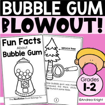Preview of BUBBLE GUM - Integrated Mini Unit with Reading, Writing, Math, Science, and Art