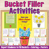 BUCKET FILLER ACTIVITIES Kindness Coloring Compliments Bul