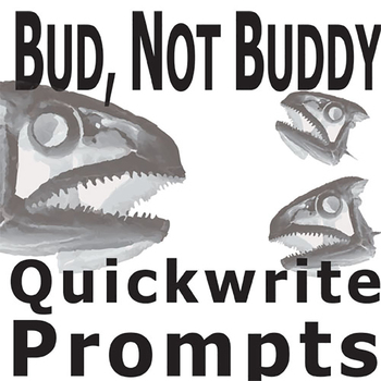 Preview of BUD, NOT BUDDY Quickwrite Journal Questions - Warmup Bellringer Writing Prompts