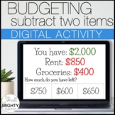 BUDGET Digital Learning Activity (3 items)