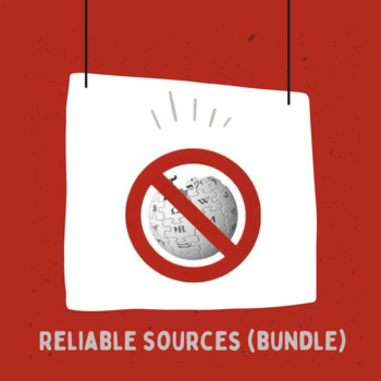 Preview of BUNDLE Guide to Using Reliable Sources (Research, Essay Writing, Projects, etc.)