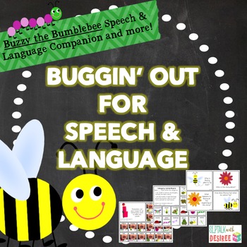 Preview of BUGGING OUT FOR SPEECH & LANGUAGE: Buzzy the Bee SLP companion