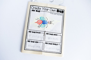 BUGS AND INSECTS SCIENCE LAPBOOK by Mrs Jones' Creation Station | TPT