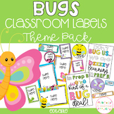 BUGS Classroom Labels | Editable Name Tags, Posters & Door