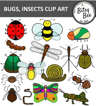 Preview of BUGS, INSECTS CLIP ART