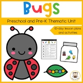 BUGS Thematic Unit Curriculum - Preschool Lesson Plans and